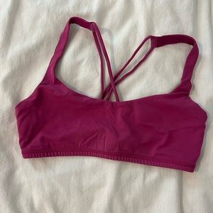 LULULEMON SPORTS BRA SIZE 6 pink